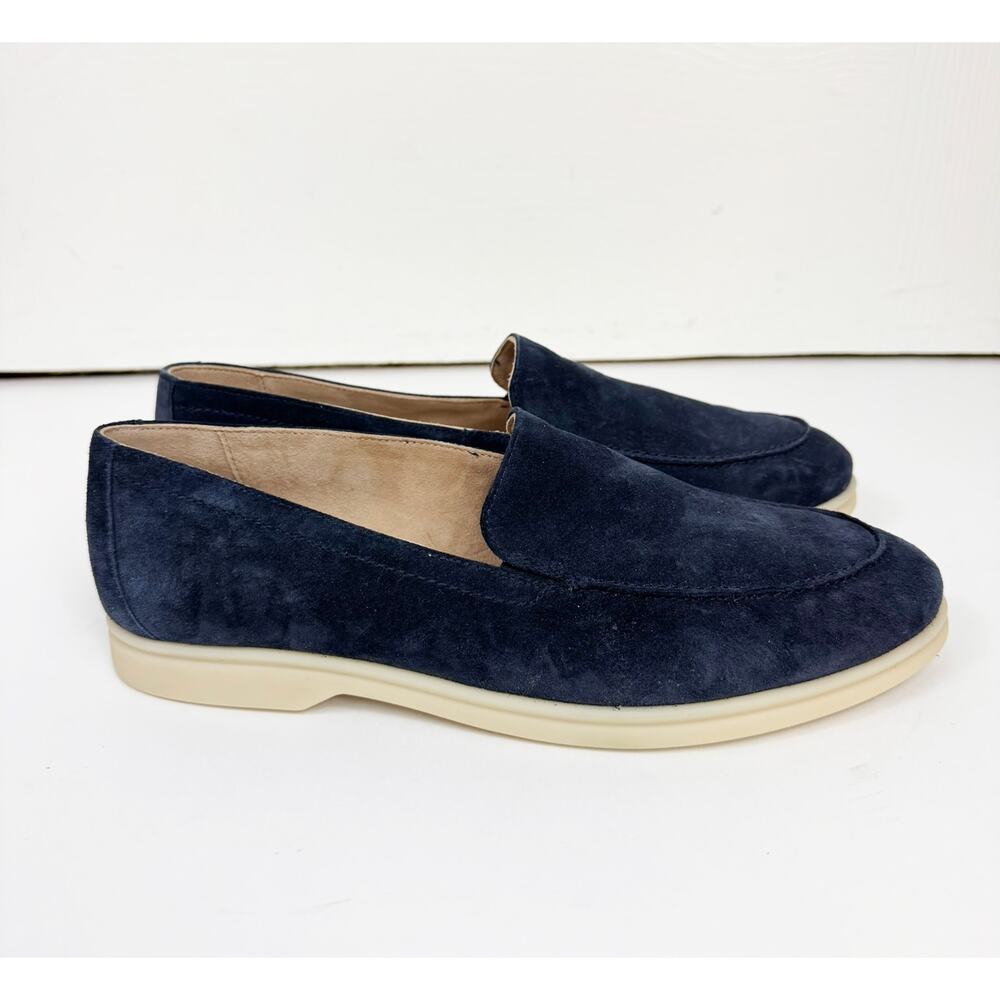 Paul Green Navy Blue Loafers - Picture 5 of 7